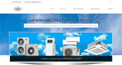 Desktop Screenshot of airwin-aircon.com